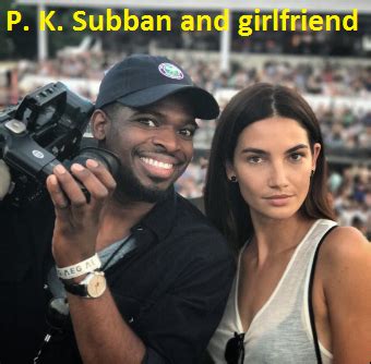 pk subban girlfriend 2024